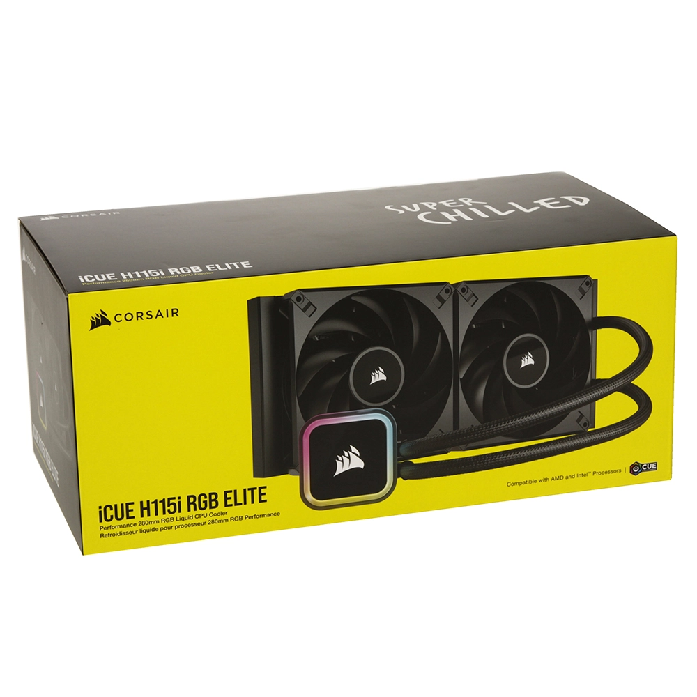 Система водяного охлаждения Corsair iCUE H115i RGB Elite 280 мм – купить недорого с доставкой по Алматы и Казахстану фото 5
