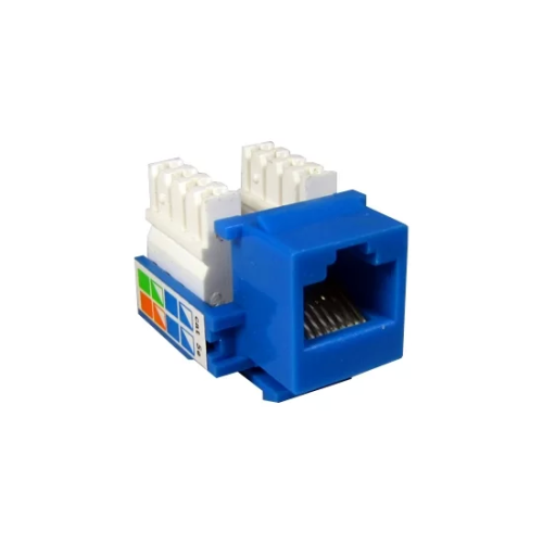 Модуль Keystone RJ-45 SHIP M245-3, кат.5e, U/UTP, синий — купить в Казахстане | neom.kz