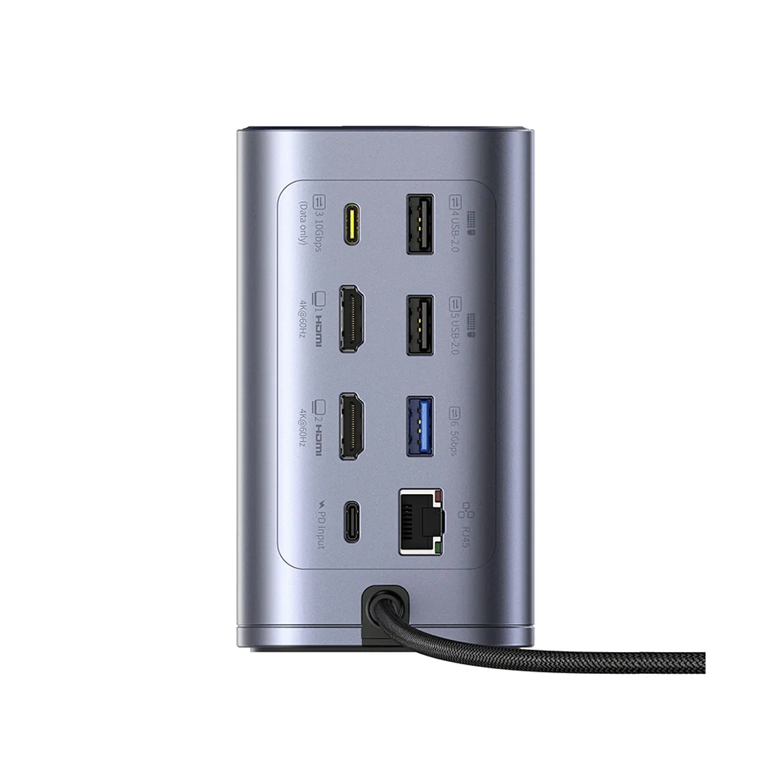 Док-станция Baseus NU1 Air Spacemate 12-in-1 Grey (B00568103813-00) – купить недорого с доставкой по Алматы и Казахстану