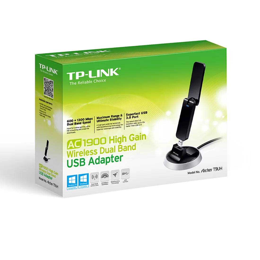 USB-адаптер TP-Link Archer T9UH – купить недорого с доставкой по Алматы и Казахстану
