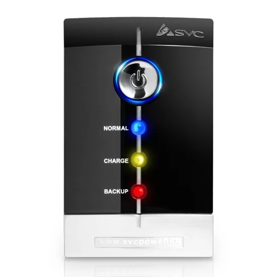 Источник бесперебойного питания SVC V-600-F, 360 Вт, линейно-интерактивный, AVR, 2 розетки – купить недорого с доставкой по Алматы и Казахстану