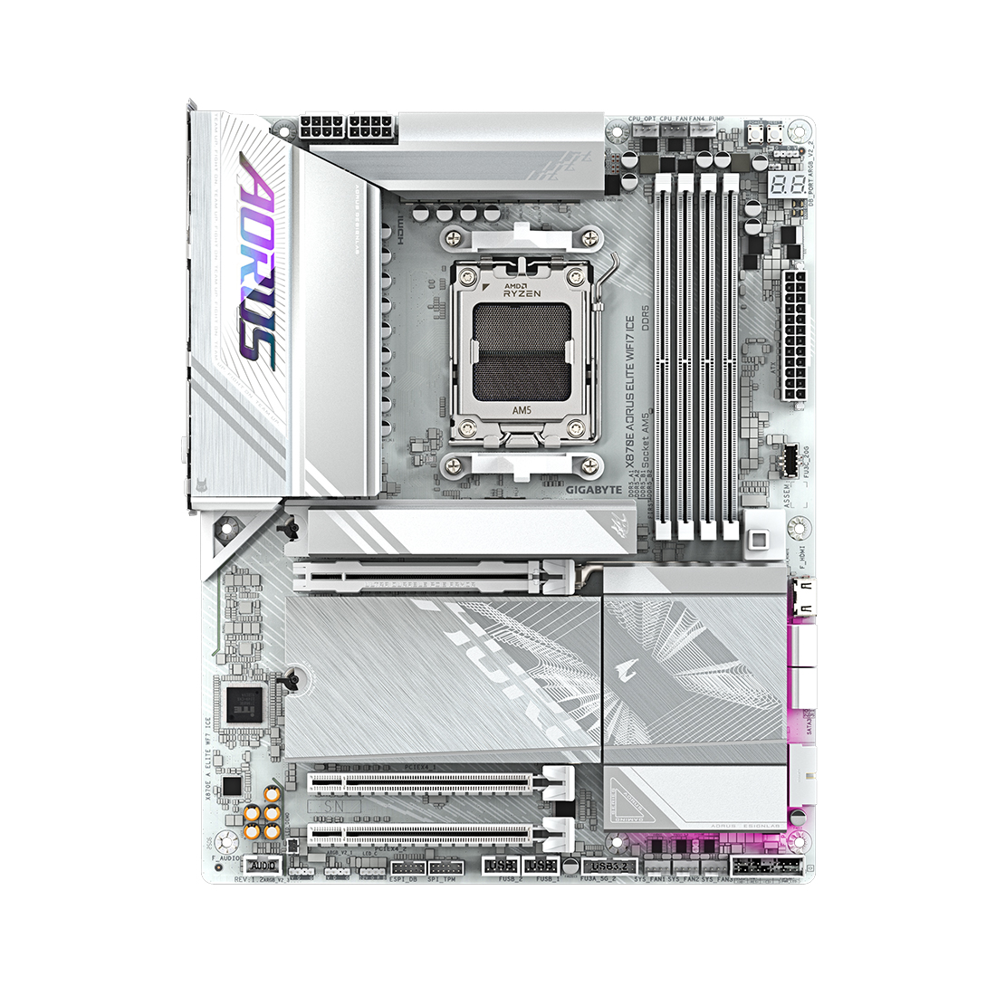Материнская плата Gigabyte X870E A ELITE WF7 ICE фото 2