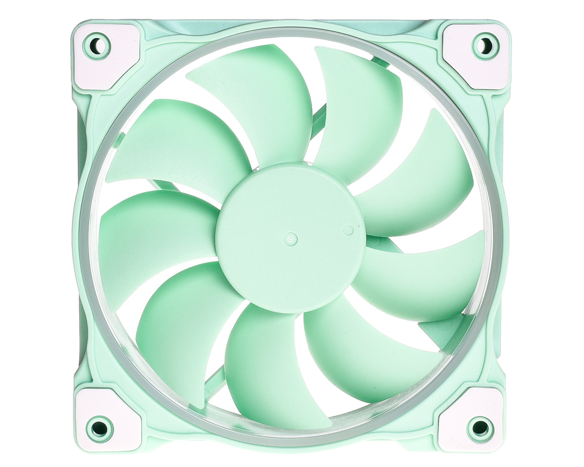 Вентилятор для корпуса ID-Cooling ZF-12025-Mint 120 мм Green (IDC ZF-12025-Mint Green) — купить в Казахстане | neom.kz