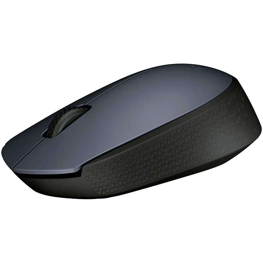 Мышь беспроводная Logitech M170, 3 кнопки, серая – купить недорого с доставкой по Алматы и Казахстану
