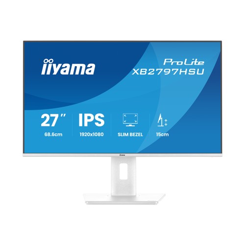 Монитор Iiyama XB2797HSU-W1 27" FHD IPS 120Hz (XB2797HSU-W1) — купить в Казахстане | neom.kz