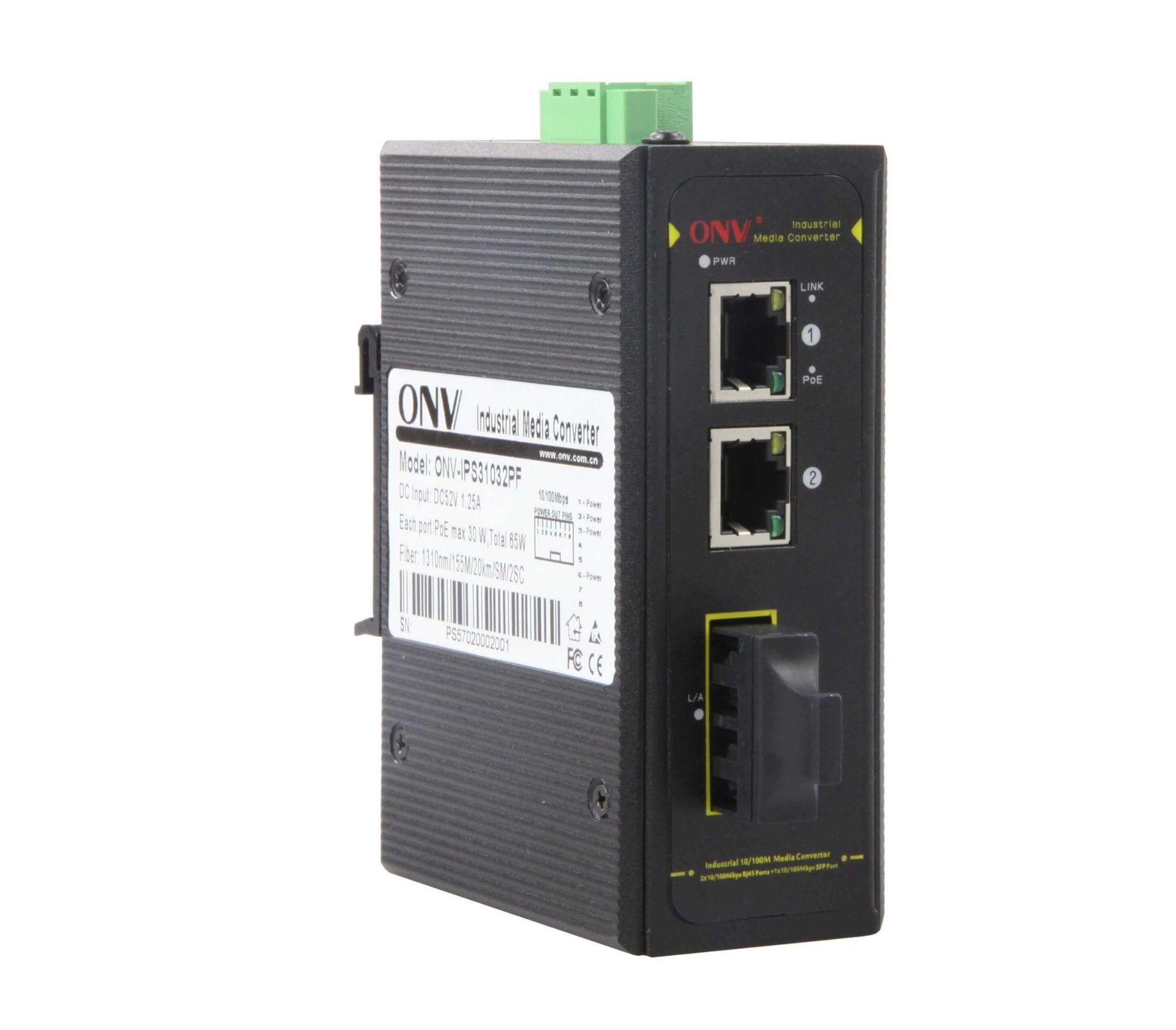 Коммутатор ONV IPS31032P-S, PoE