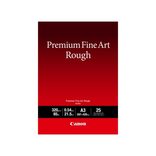 ГЛЯНЦЕВАЯ ФОТОБУМАГА CANON FINE ART ROUGH FA-RG1 A3, 25 ШТ. (100% ХЛОПОК, ГРУБАЯ ТЕКСТУРА (ROUGH), П — купить в Казахстане | neom.kz