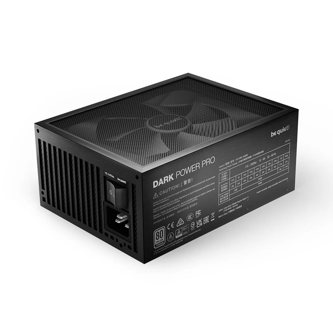 Блок питания Bequiet! DARK POWER PRO 13 1600W BN332 – купить недорого с доставкой по Алматы и Казахстану фото 2