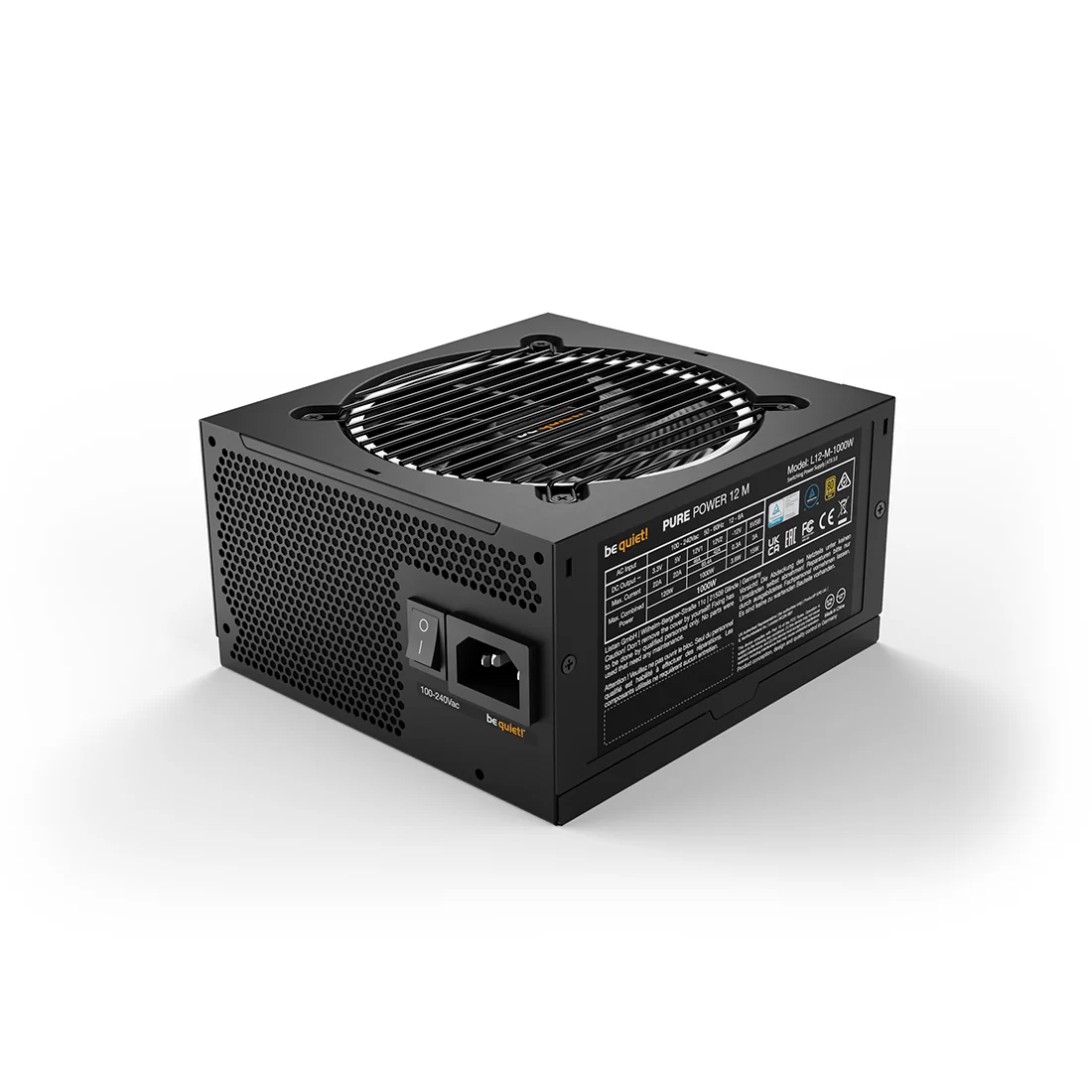 Блок питания Bequiet! PURE POWER 12 M 1000W BN345 – купить недорого с доставкой по Алматы и Казахстану фото 2