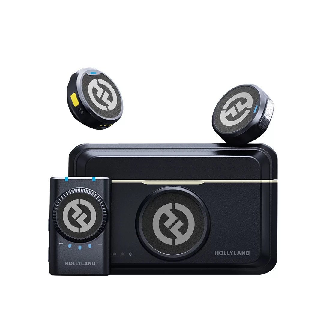 Петличный микрофон Hollyland Lark M2 Camera Черный – купить недорого с доставкой по Алматы и Казахстану