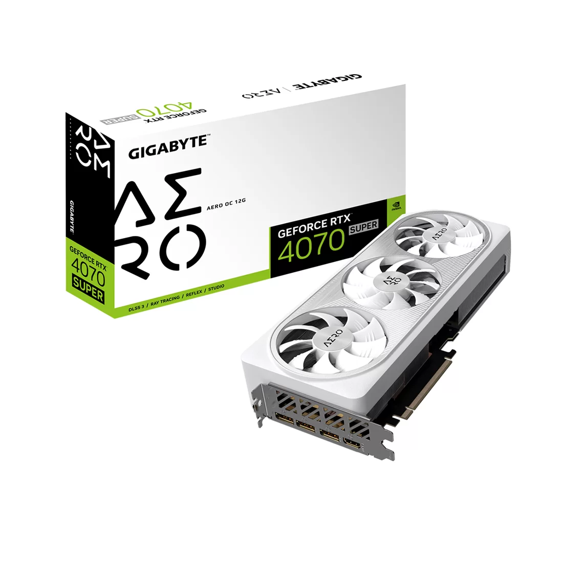 Видеокарта Gigabyte RTX 4070 Super Aero OC 12G, 12 ГБ, GDDR6X фото 3