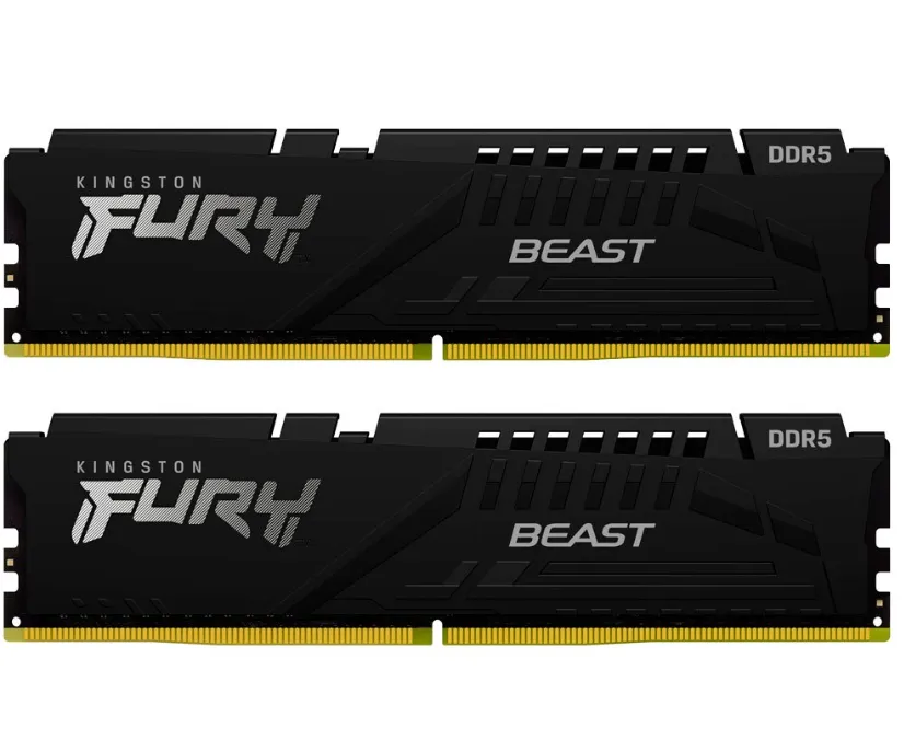 Модуль памяти Kingston Fury Beast KF556C40BBK2-16 DDR5 DIMM 16Gb (2x8) 5600 MHz CL40 — оперативная память RAM
