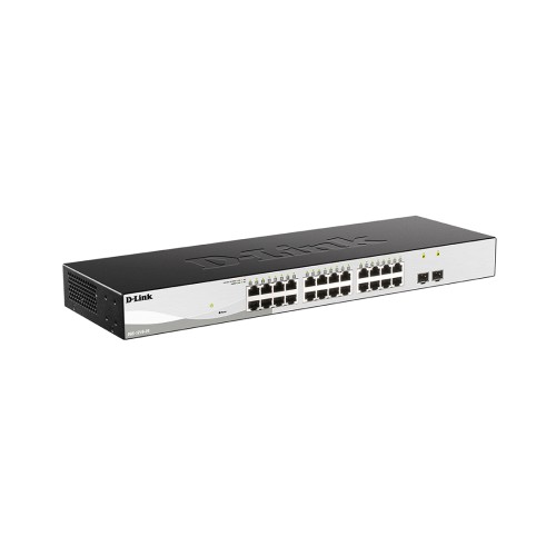 Коммутатор D-Link DGS-1210-26/F3A, 24 порта 1 Гбит/с, 2×SFP, управляемый L2 — купить в Казахстане | neom.kz