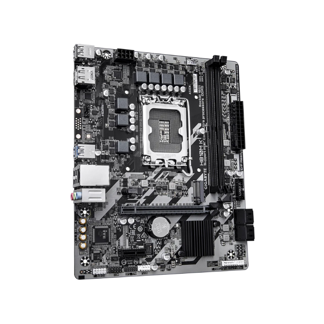 Материнская плата Gigabyte H810M K LGA1851 H810 DDR5 Micro ATX