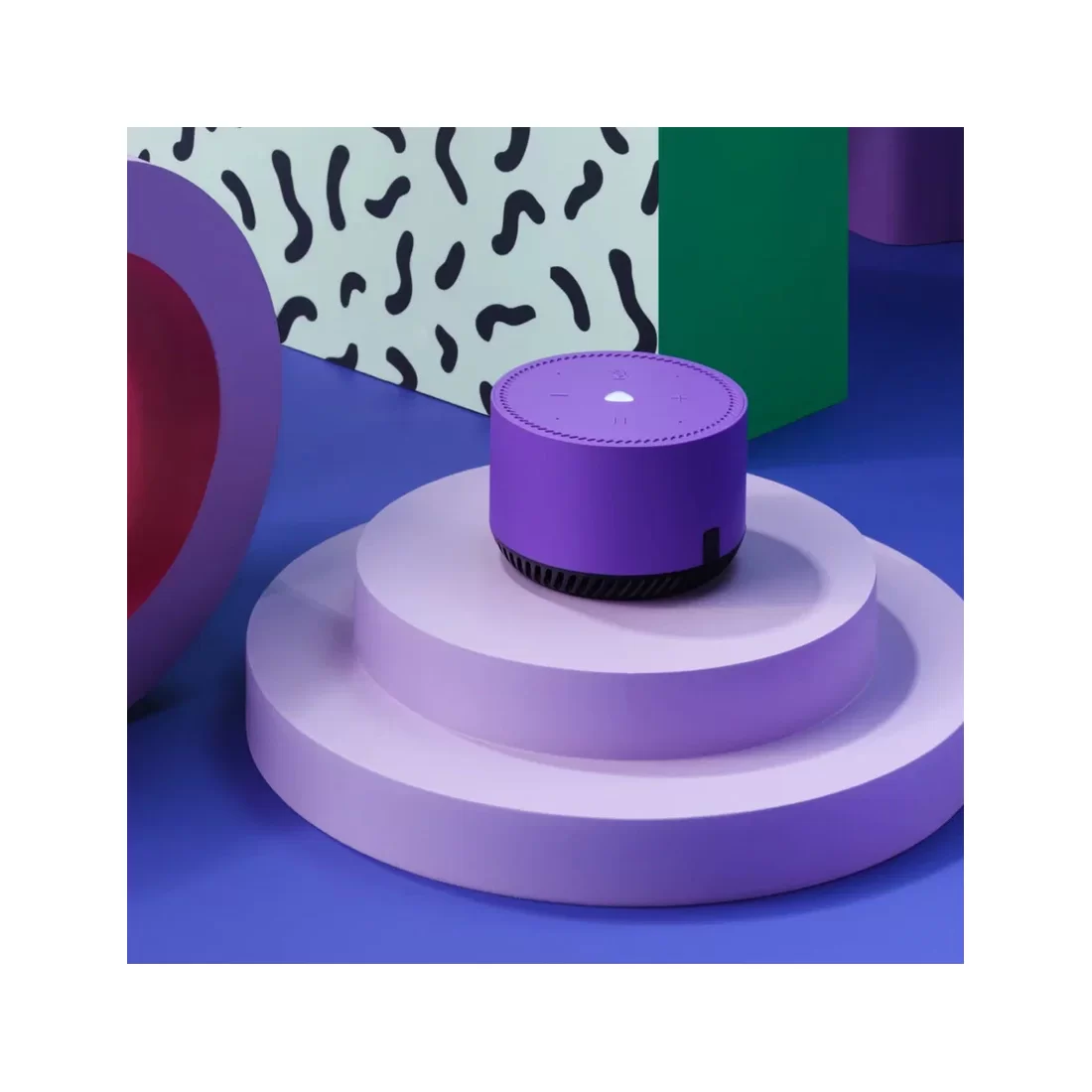 Колонка Яндекс.Станция Лайт, Purple – купить недорого с доставкой по Алматы и Казахстану фото 3