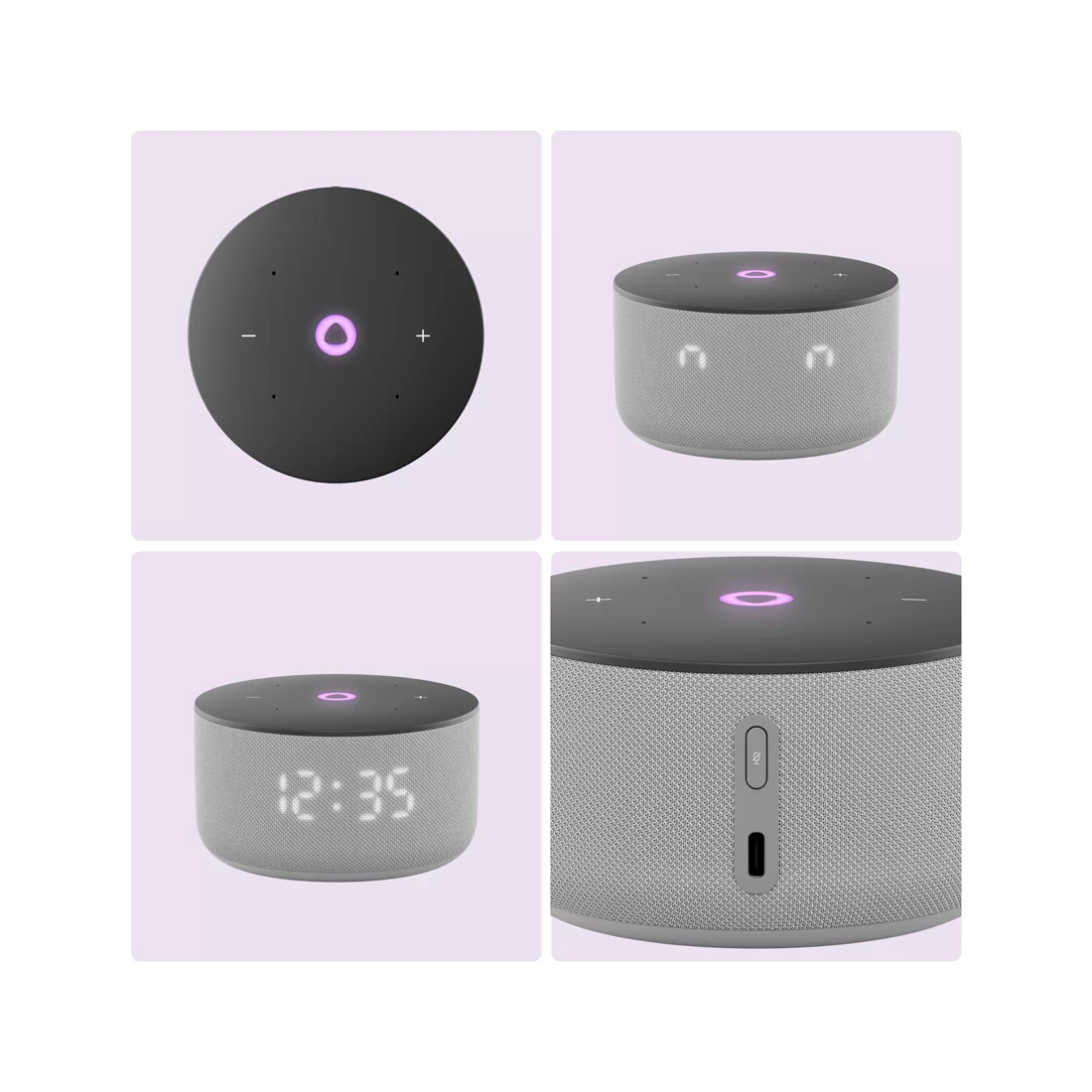 Колонка Яндекс.Станция Мини 3, Gray – купить недорого с доставкой по Алматы и Казахстану