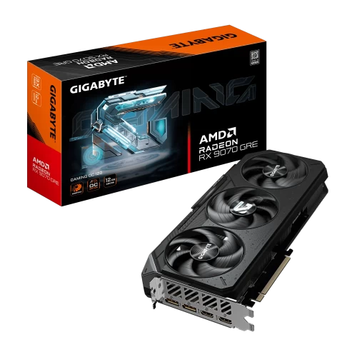 Видеокарта Gigabyte Radeon RX 9070 GRE Gaming OC 12GB GDDR6 (GV-R907GREGAMING OC-12GD)