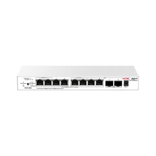 Коммутатор H3C Aolynk US110-8G2MF-HP, 8 портов 1 Гбит/с, PoE+, управляемый L2 — купить в Казахстане | neom.kz