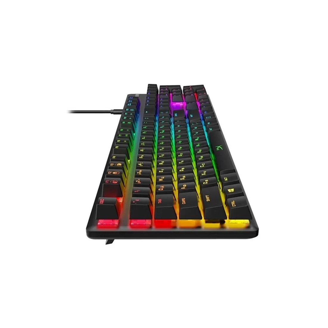 Клавиатура HyperX Alloy Origins Mechanical Gaming Keyboard Russian layout 4P4F6AX#ACB – купить недорого с доставкой по Алматы и Казахстану