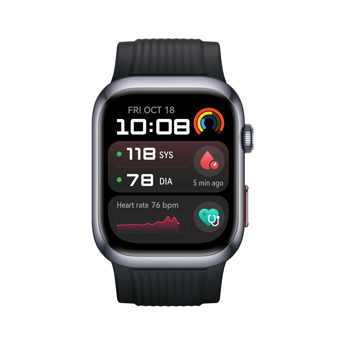 Смарт-часы Huawei Watch D2 LCA-B10 Black Fluoroelastomer Strap – купить недорого с доставкой по Алматы и Казахстану фото 2