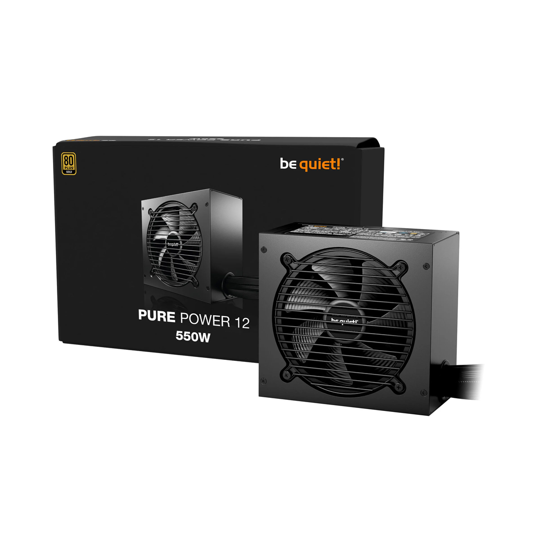 Блок питания be quiet! Pure Power 12 550W 80 PLUS Gold (BP001EU) – купить недорого с доставкой по Алматы и Казахстану