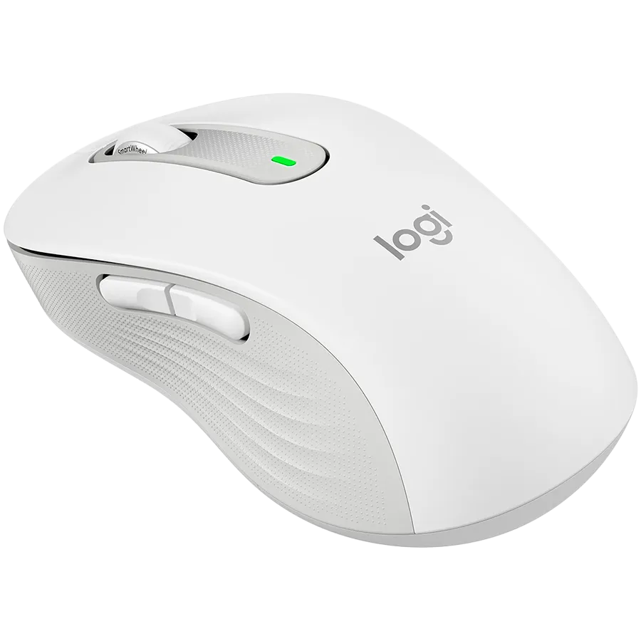 Мышь беспроводная Logitech M650L Signature Bluetooth, 5 кнопок, 4000 dpi, белая – купить недорого с доставкой по Алматы и Казахстану фото 5