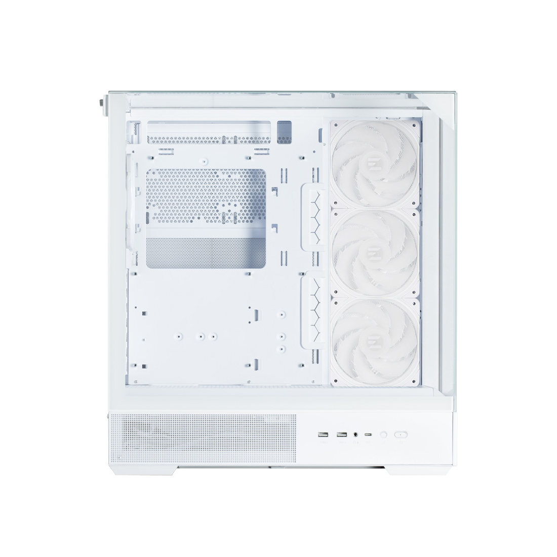 Компьютерный корпус Zalman P40 Prism Plus White без Б/П фото 2