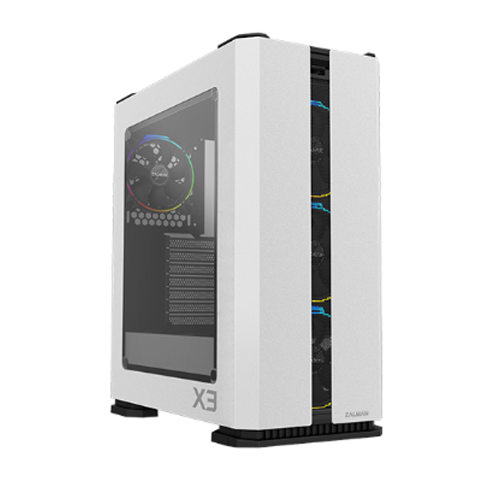 Корпус Zalman X3, Midi Tower, белый, без БП