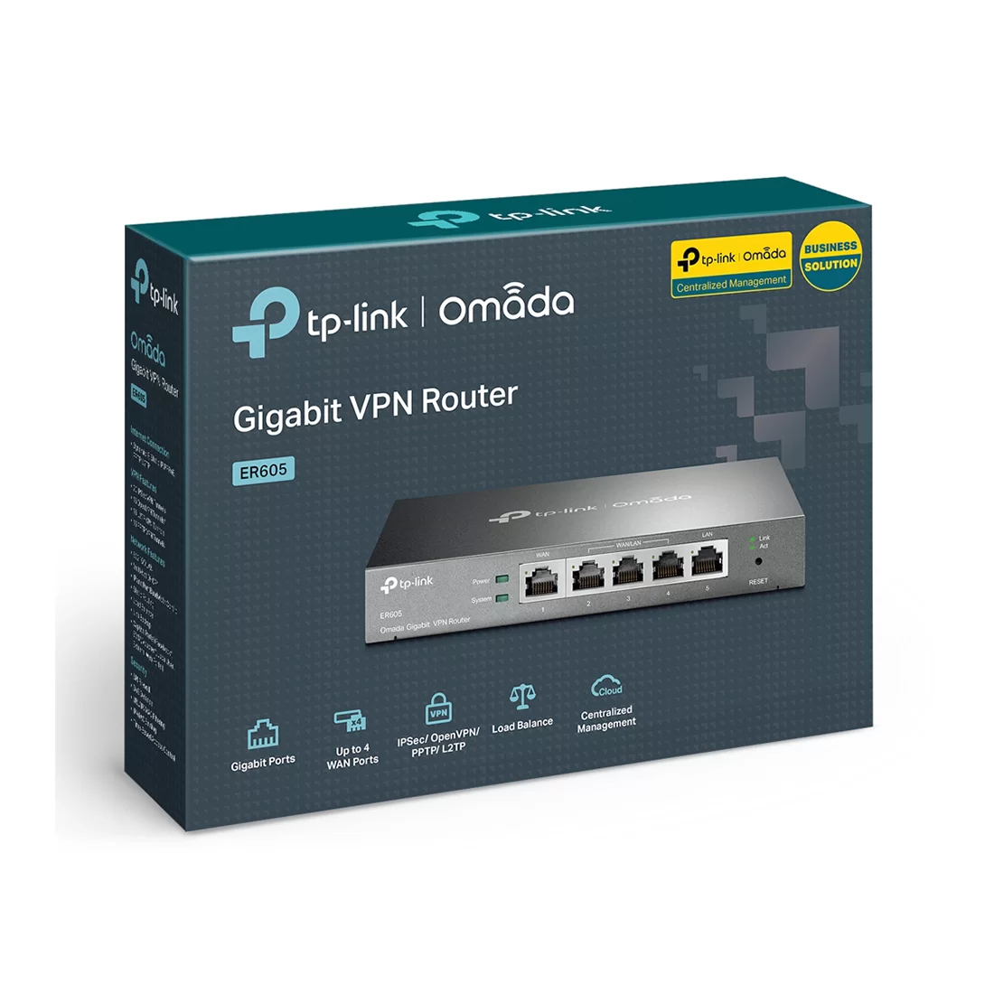 Маршрутизатор Multi-WAN VPN TP-Link ER605 – купить недорого с доставкой по Алматы и Казахстану