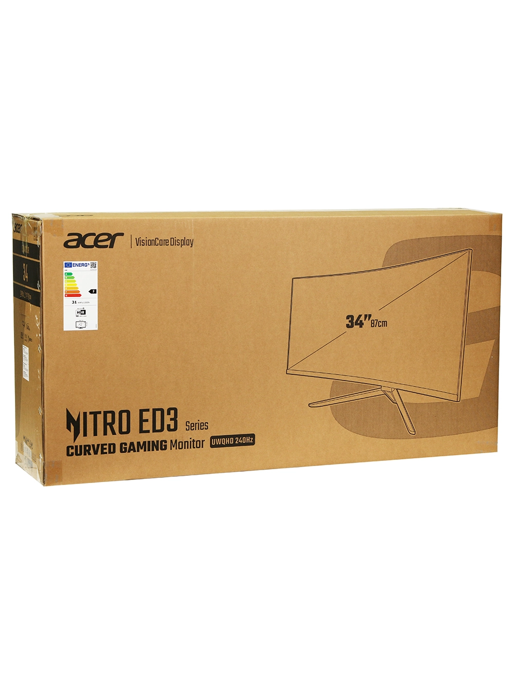 Монитор Acer Nitro ED343CURXbmiippx 34" UWQHD VA (UM.CE3EE.X01) – купить недорого с доставкой по Алматы и Казахстану фото 5