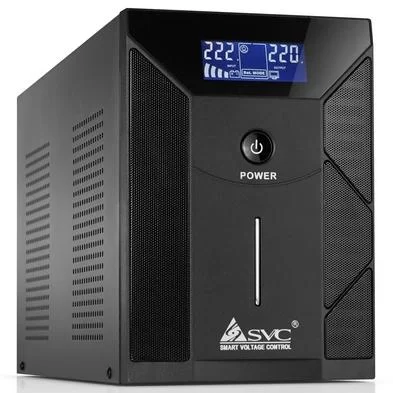 Источник бесперебойного питания SVC V-3000-F-LCD, 1800 Вт, линейно-интерактивный, AVR — купить в Казахстане | neom.kz