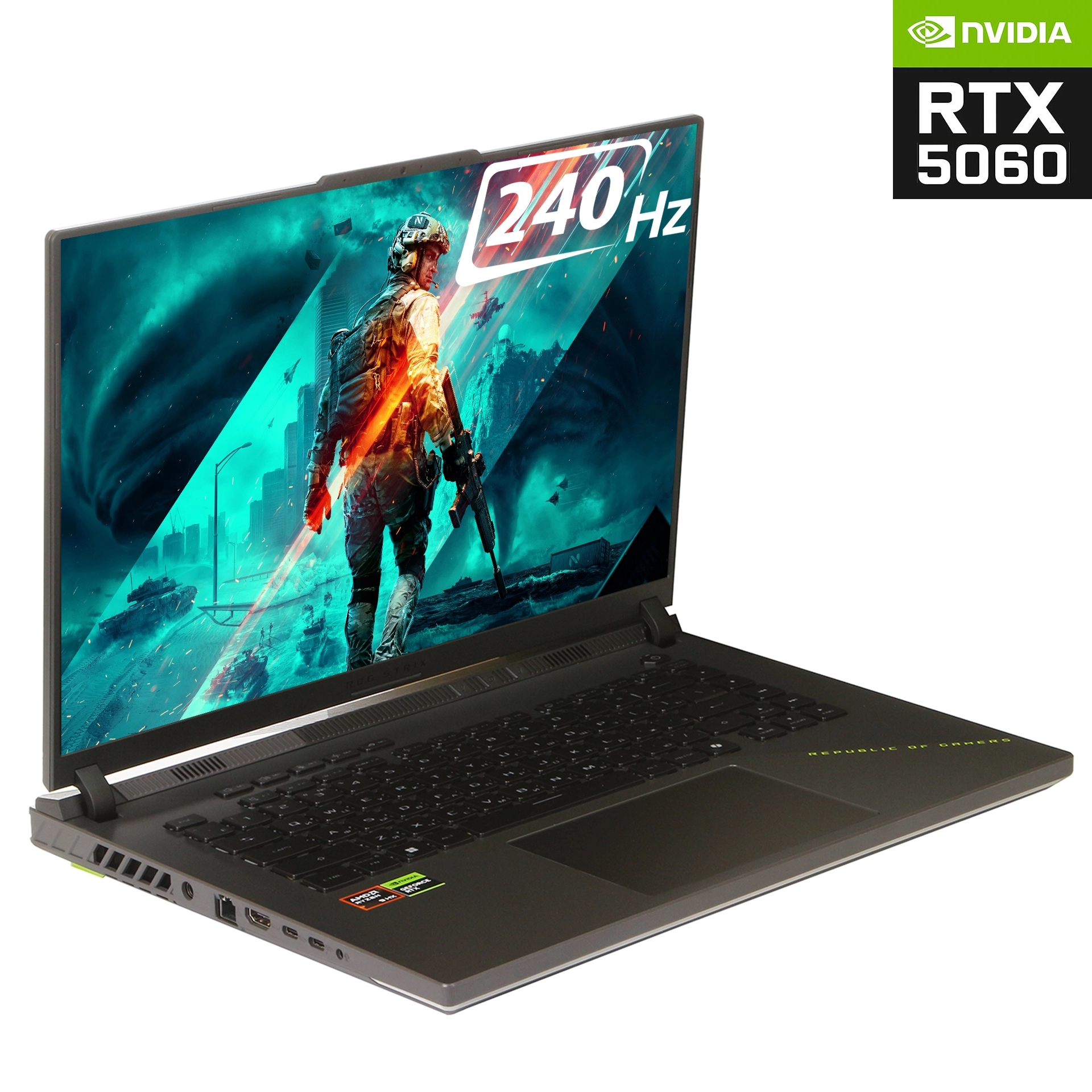 Ноутбук ASUS ROG Strix G16 G614PM-S5138 16" WQXGA IPS Ryzen 9 8940HX 16GB SSD 512GB RTX 5060 без ОС (90NR0KW8-M007K0) — купить в Казахстане | neom.kz