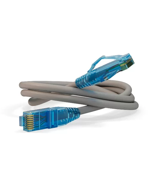 Патч-корд Hyperline PC-LPM-UTP-RJ45-RJ45-C6-1M-LSZH-GY, U/UTP кат.6, серый, LSZH — купить в Казахстане | neom.kz