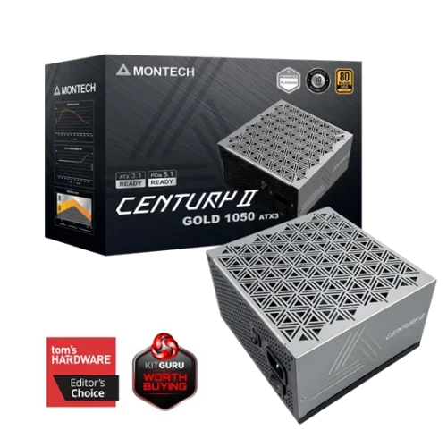 Блок питания Montech CENTURY II 1050W 80 PLUS Gold — купить в Казахстане | neom.kz