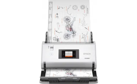 Сканер потоковый Epson WorkForce DS-32000, A3, 90 стр/180 изоб/мин, 48/24 бит, до 1200x1200 dpi, USB 3.0, B11B255401 – купить недорого с доставкой по Алматы и Казахстану
