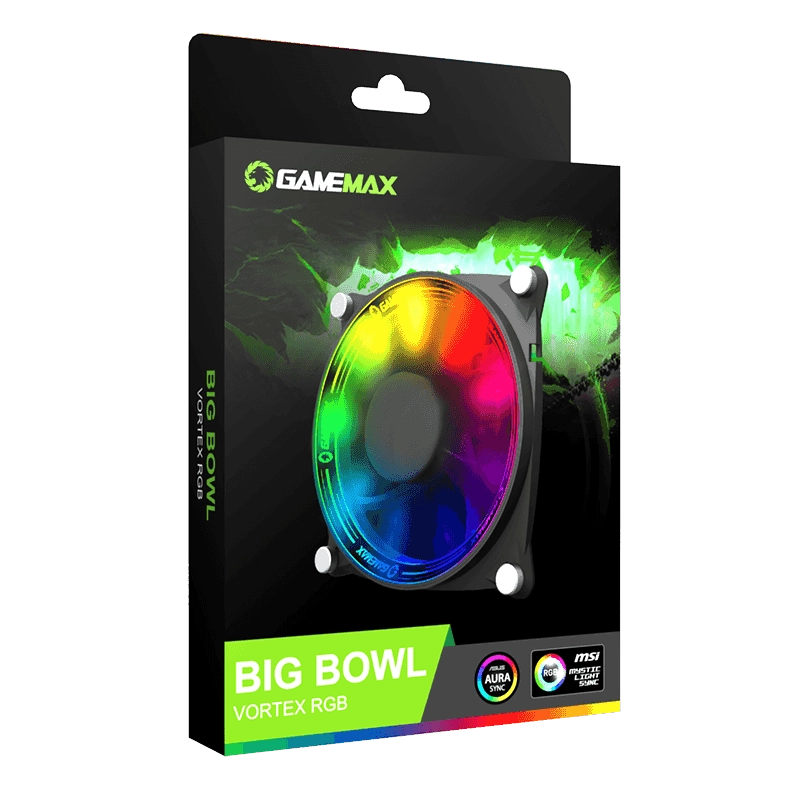 Вентилятор для корпуса Gamemax GMX-12RBB 120 мм