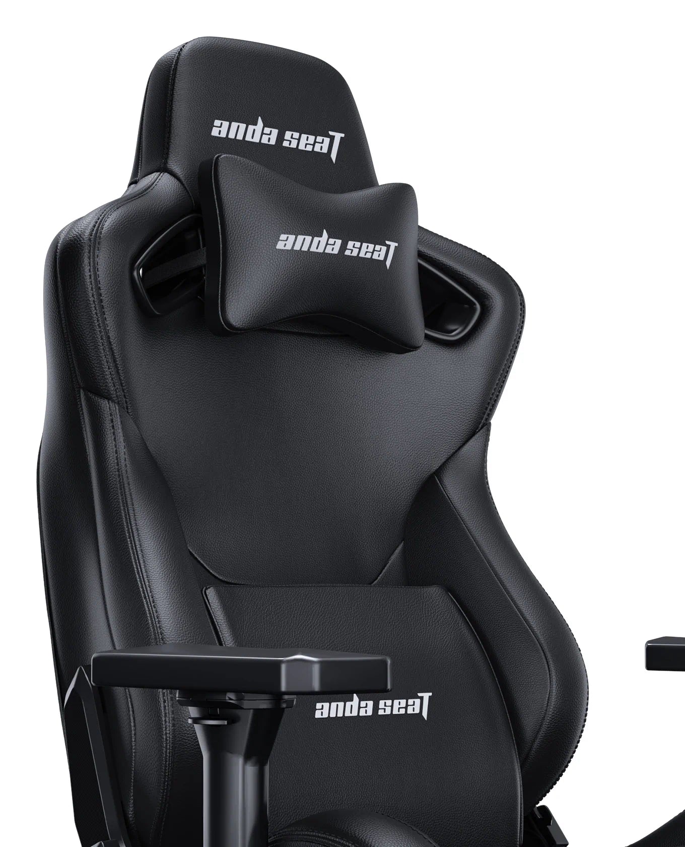 Игровое компьютерное кресло AndaSeat Kaiser Frontier XL, экокожа, чёрное (AD12YXL-17-B-PV) – купить недорого с доставкой по Алматы и Казахстану