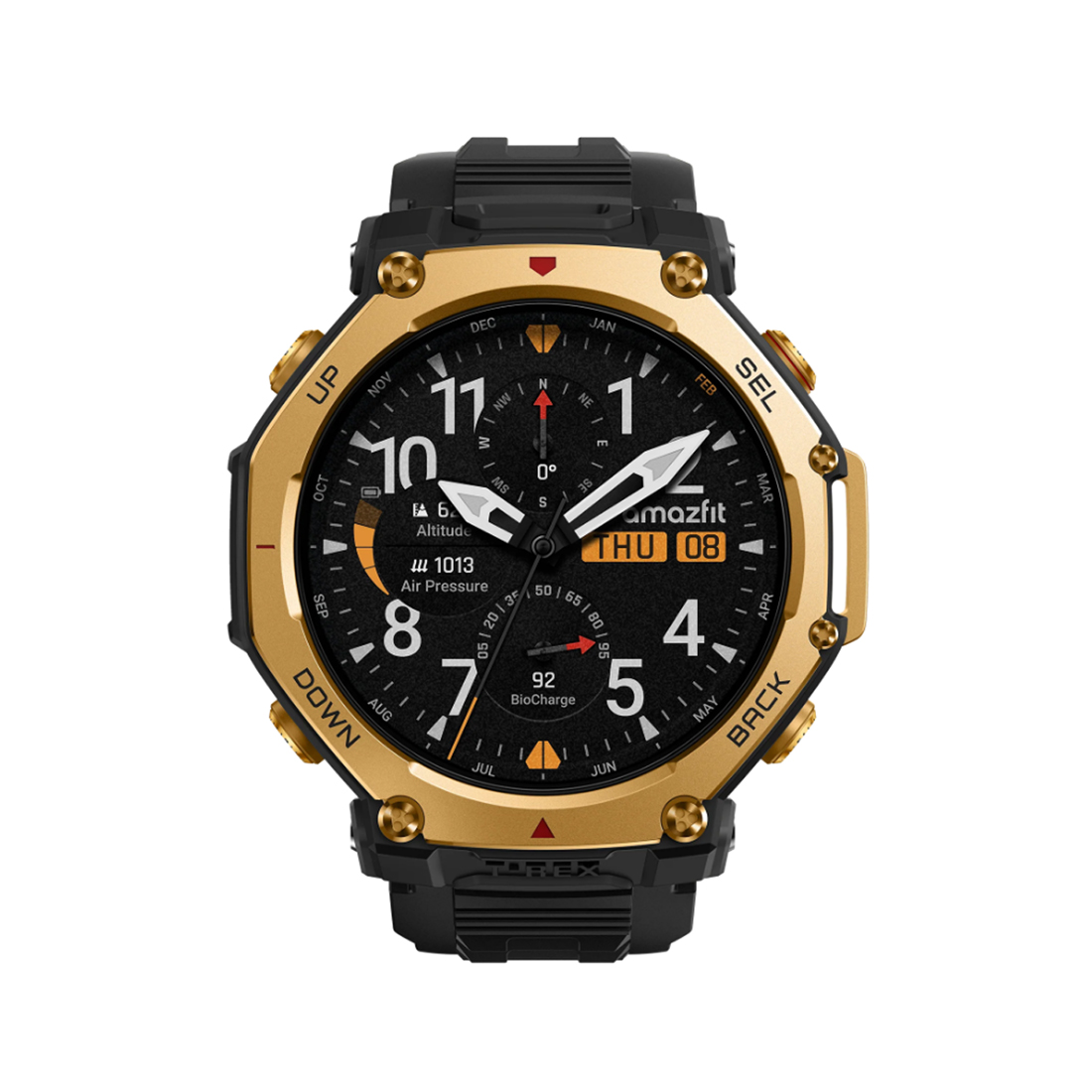 Смарт-часы Amazfit T-Rex 3 Pro 48 mm Tactical Black – купить недорого с доставкой по Алматы и Казахстану