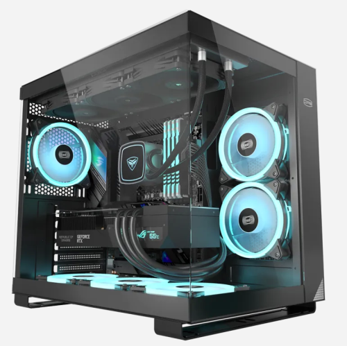 Корпус PCCooler C3T500 ARGB BK ATX/MATX/ITX USB3.1 Gen 2 Type-C USB3.0 USB2.0 Black
