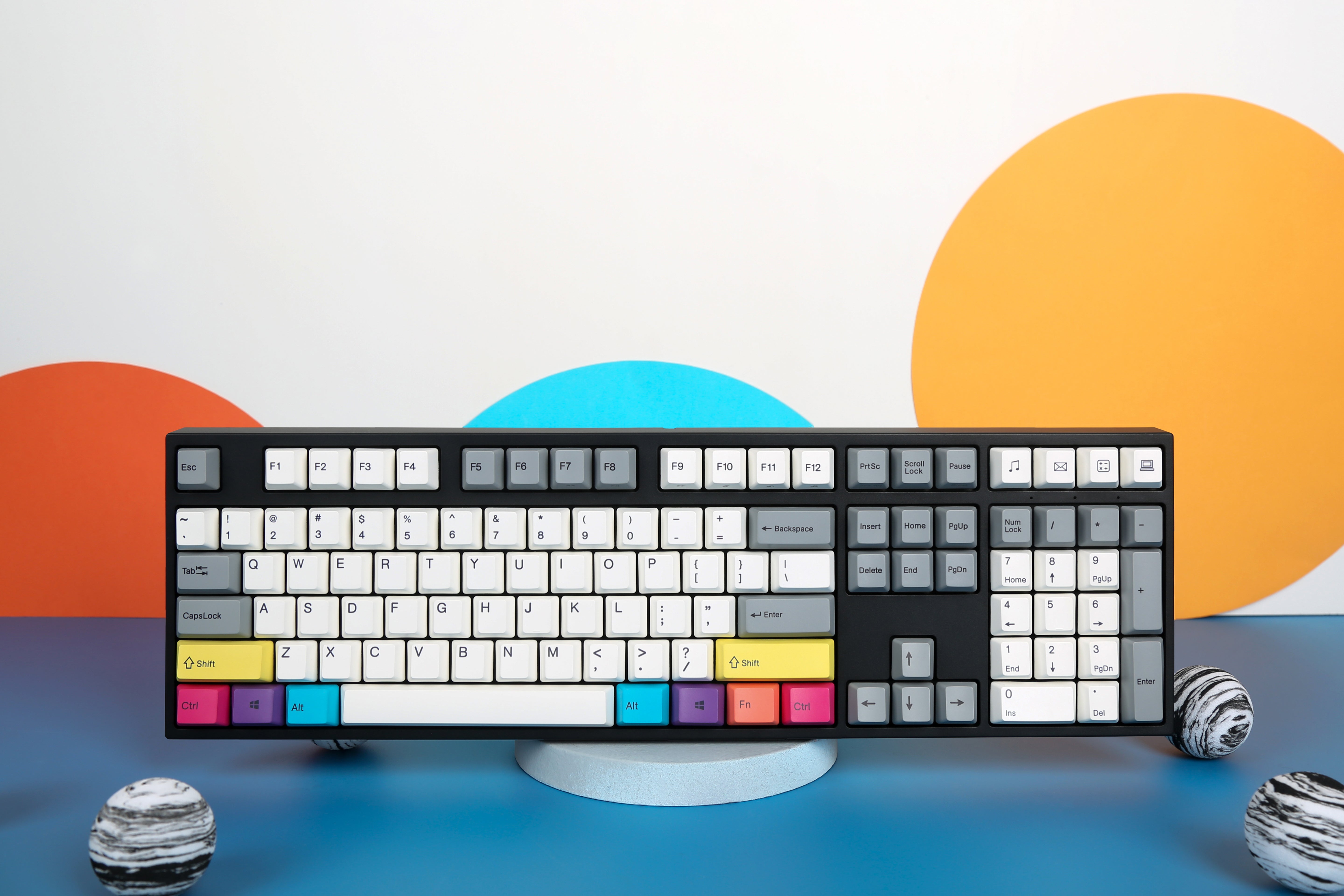 Клавиатура игровая механическая проводная Varmilo CMYK VEM108 EC V2 Rose, 108 клавиш, чёрная (A36A024B0A3A06A007) – купить недорого с доставкой по Алматы и Казахстану фото 2