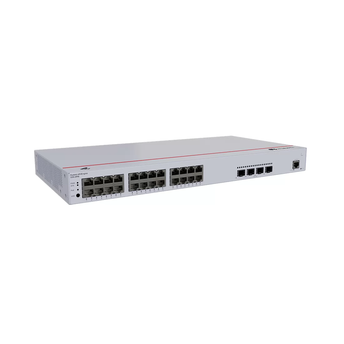 Коммутатор Huawei S220-24P4X, 24 порта 1 Гбит/с, 4×SFP, PoE+, управляемый L2 – купить недорого с доставкой по Алматы и Казахстану