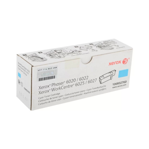 Тонер-картридж Xerox 106R02760, Cyan — купить в Казахстане | neom.kz