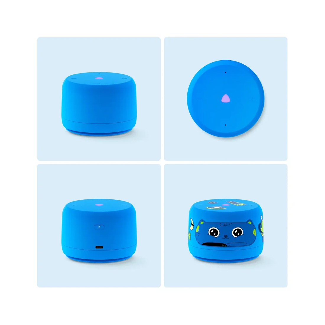 Яндекс Станция Лайт 2 с Алисой без часов, 6Вт, Синий – купить недорого с доставкой по Алматы и Казахстану фото 2