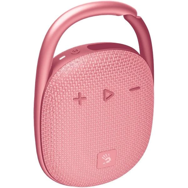 Портативная колонка A4Tech Bloody, 1.0, 6 Вт, Bluetooth, розовая (S5 Lock Pink)