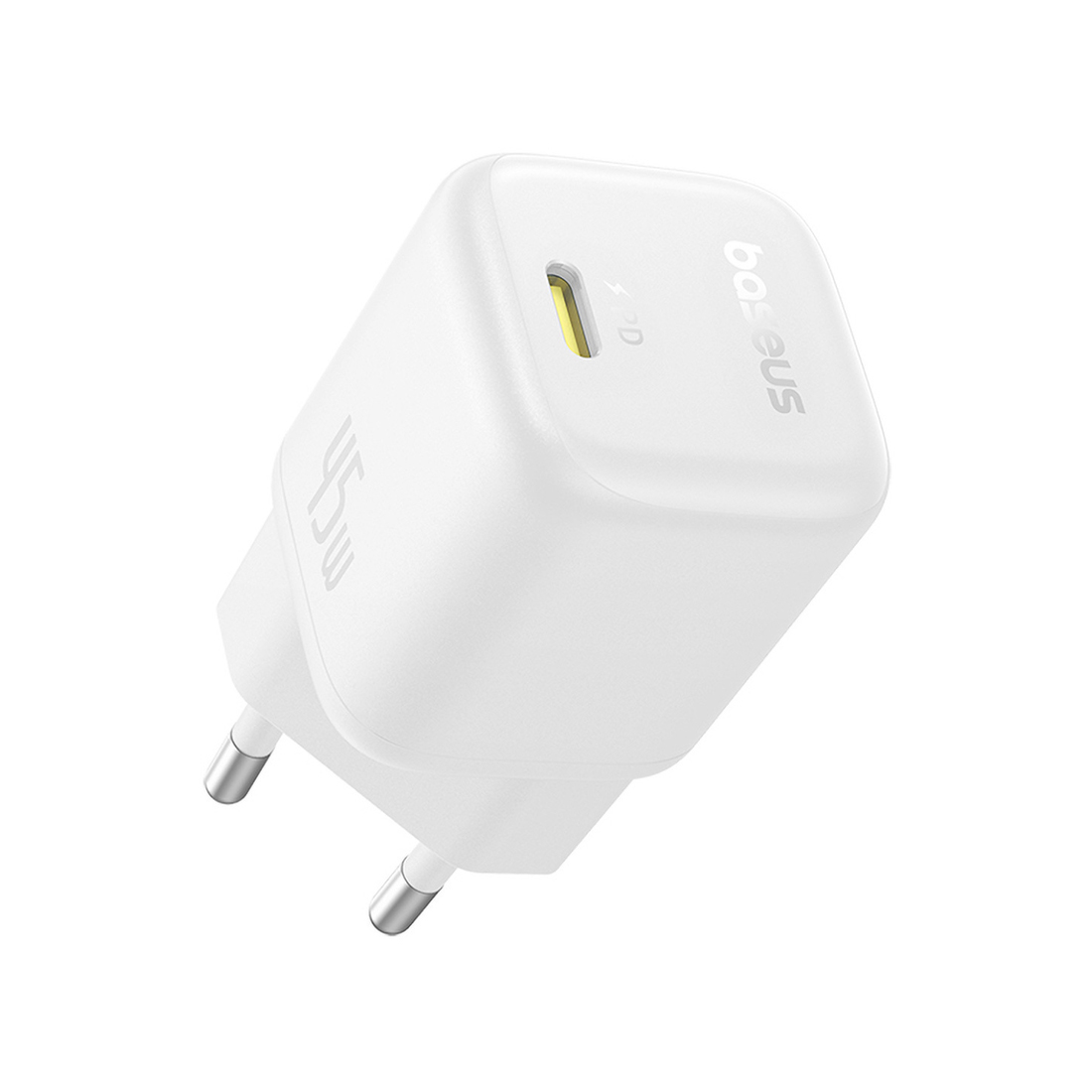 Адаптер питания Baseus PicoGo GaN 1C 45W White (P10176800213-00) – купить недорого с доставкой по Алматы и Казахстану