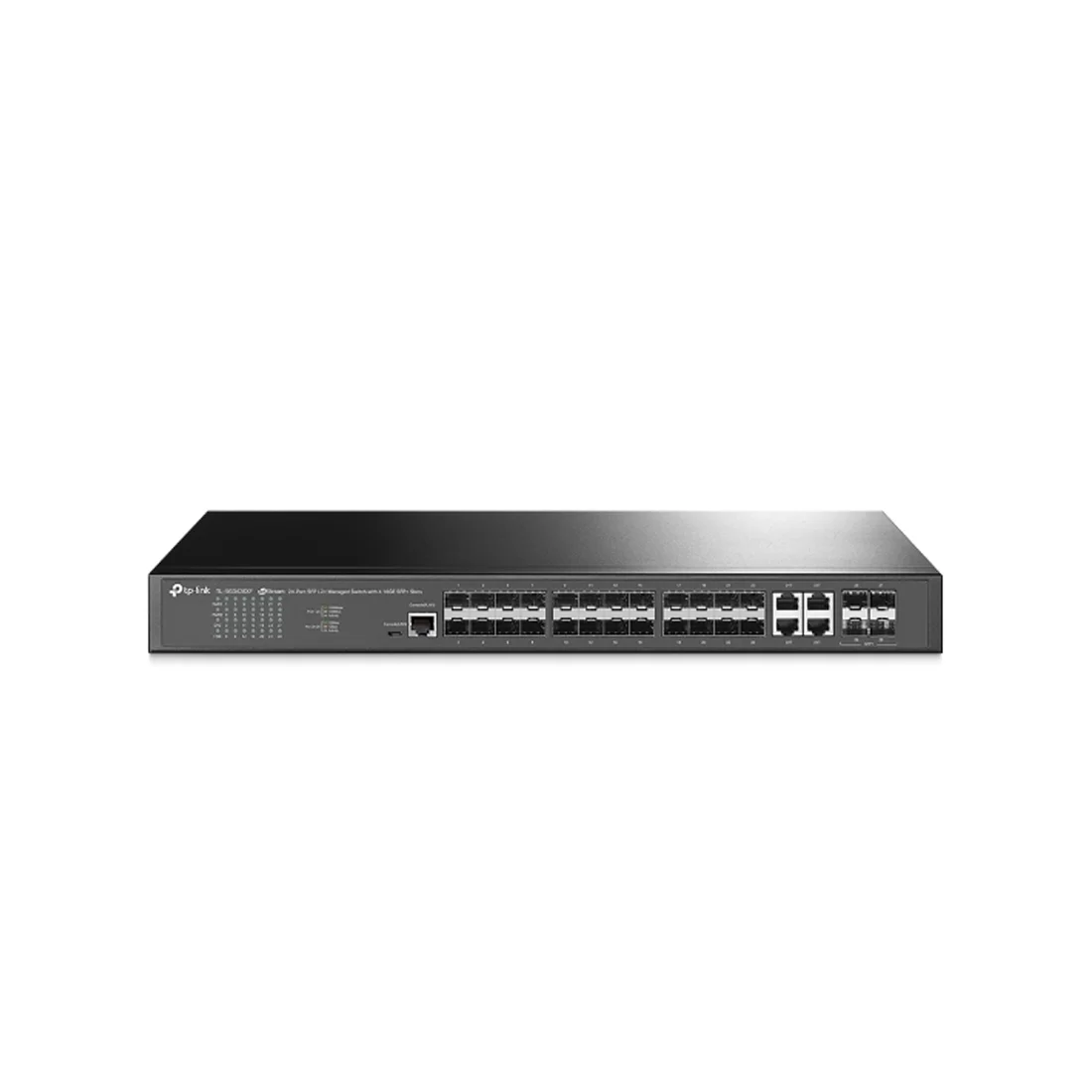 Коммутатор TP-Link SG3428XF, 24×SFP, 4×SFP+, управляемый L3 – купить недорого с доставкой по Алматы и Казахстану