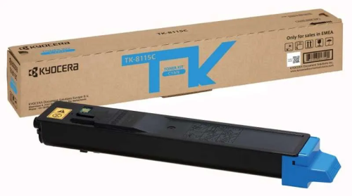 Тонер-картридж TK-8115C 6 000 стр. Cyan для M8124cidn/M8130cidn — купить в Казахстане | neom.kz