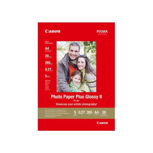 Глянцевая фотобумага Canon PP-201 Plus Glossy II A4, 20 шт. — купить в Казахстане | neom.kz