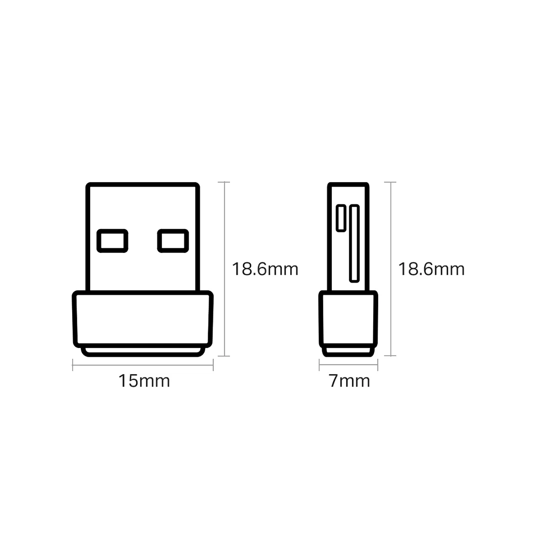USB-адаптер TP-Link Archer T2U Nano – купить недорого с доставкой по Алматы и Казахстану фото 2