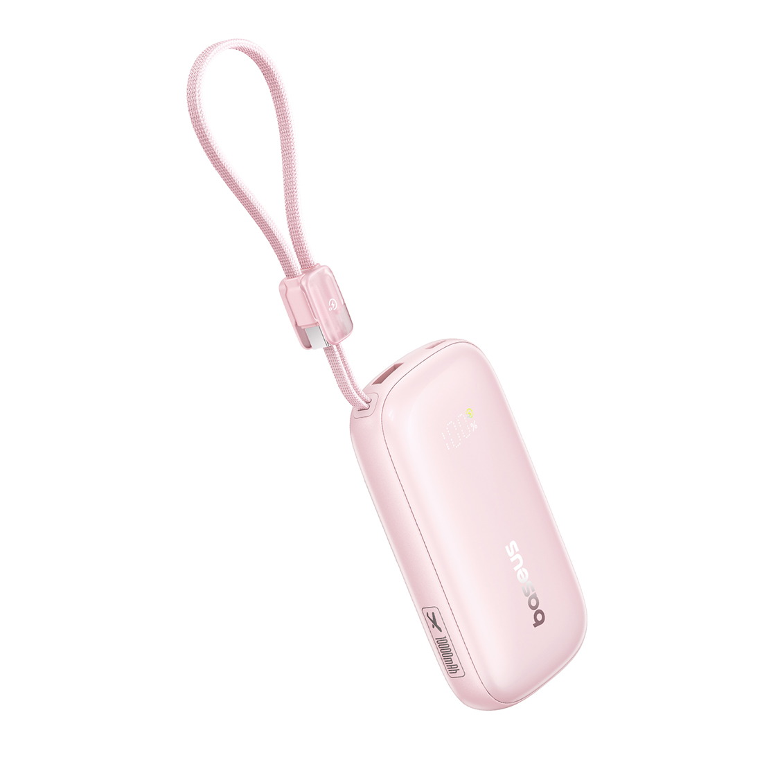 Внешний аккумулятор Baseus EnerFill FC21 Qpow 3 Ultra 10000mAh 45W Pink (E0027Q02) – купить недорого с доставкой по Алматы и Казахстану